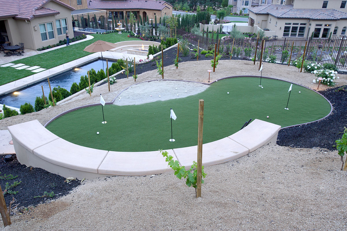 Creating a Backyard Golf Hole